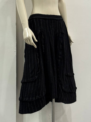 Comme des Garçons midi structured skirt