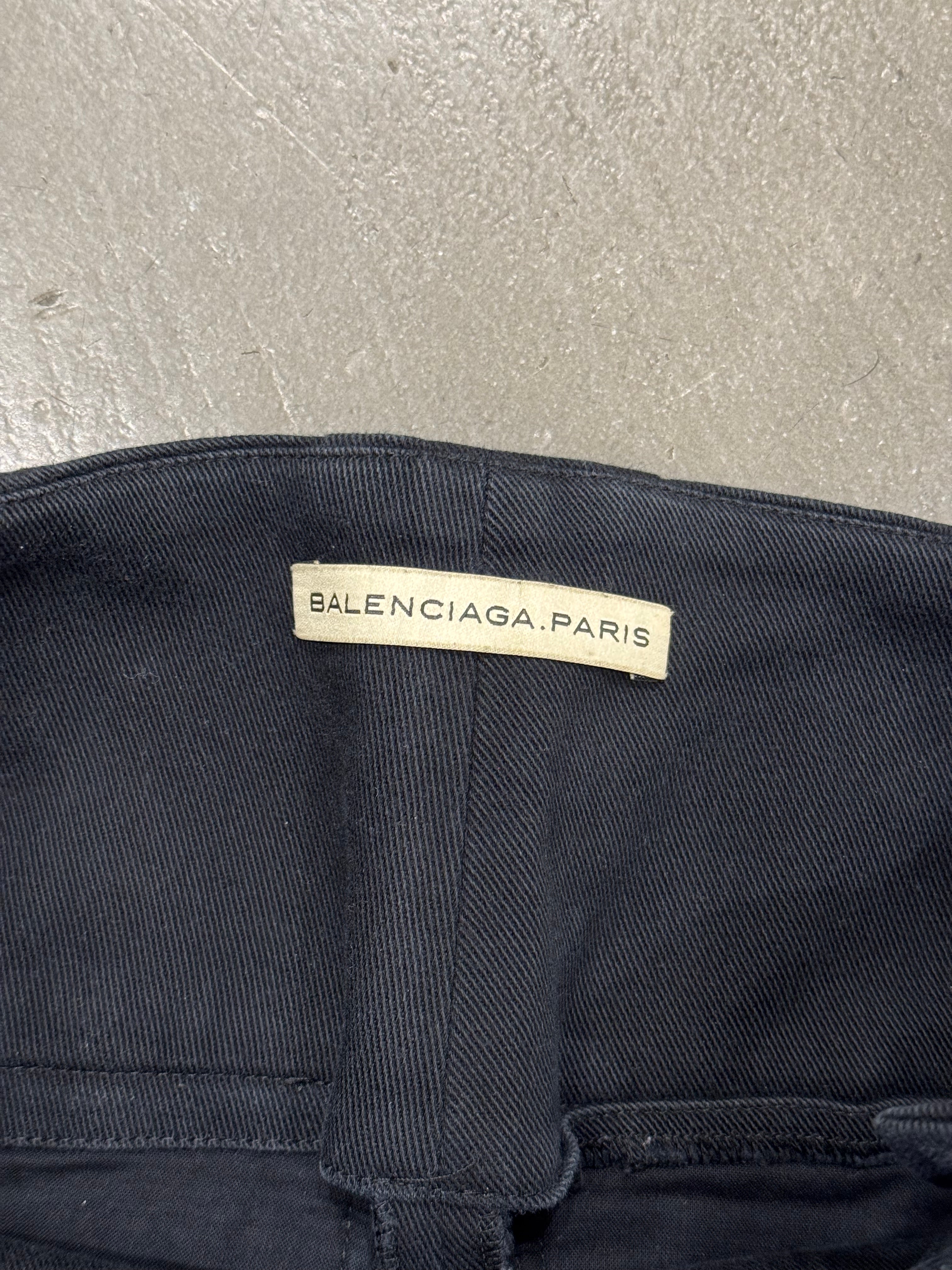 2009 Balenciaga by Nicolas Ghesquiere zipper pants