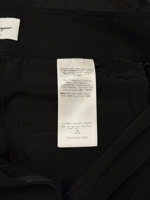 2010s Salvatore Ferragamo wide leg baggy pants