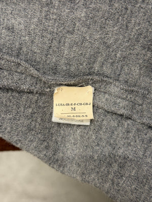 2000s Brunello Cucinelli layered wool zip blazer