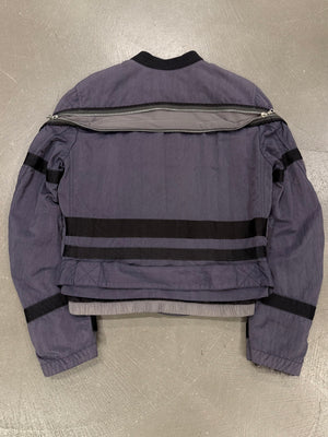 A/W2014 Dries Van Noten runway back-zip bomber jacket