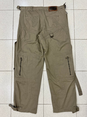 AW2003 Dolce & Gabbana runway sample bondage cargo pants