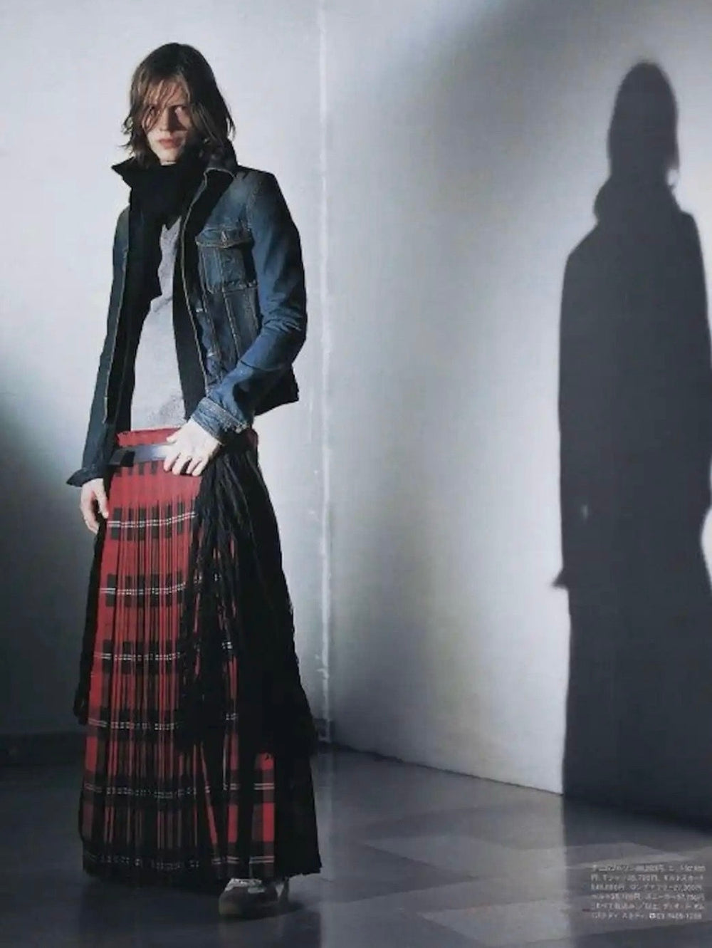 AW2004 Dior by Hedi Slimane “Victim of the crime” denim jacket
