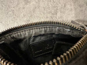2000s Fendi monogram zucchino pochette