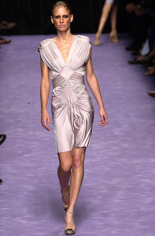 S/S2003 Yves Saint Laurent by Tom Ford runway midi dress