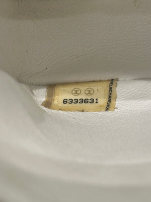 2000-2002 Chanel East West Chocolate Bar leather bag