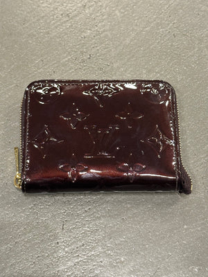 2012 Louis Vuitton patent monogram Alma BB with wallet