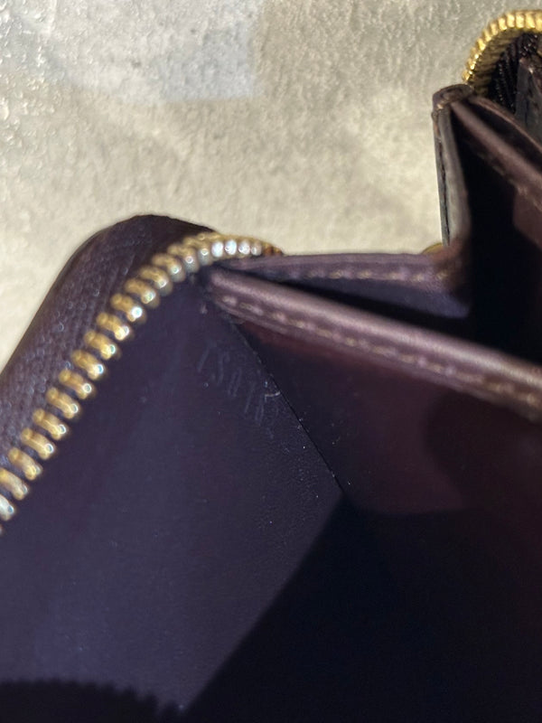 2012 Louis Vuitton patent monogram Alma BB with wallet