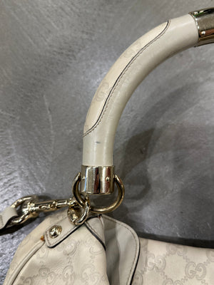 2007 Gucci monogram leather Indy bag