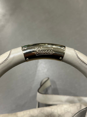 2007 Gucci monogram leather Indy bag