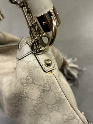 2007 Gucci monogram leather Indy bag
