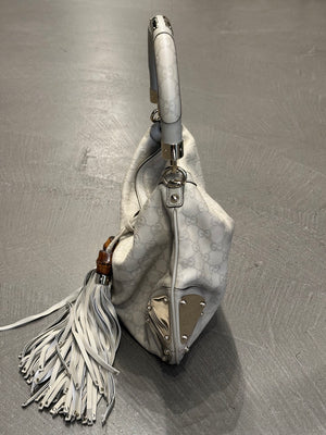 2007 Gucci monogram leather Indy bag