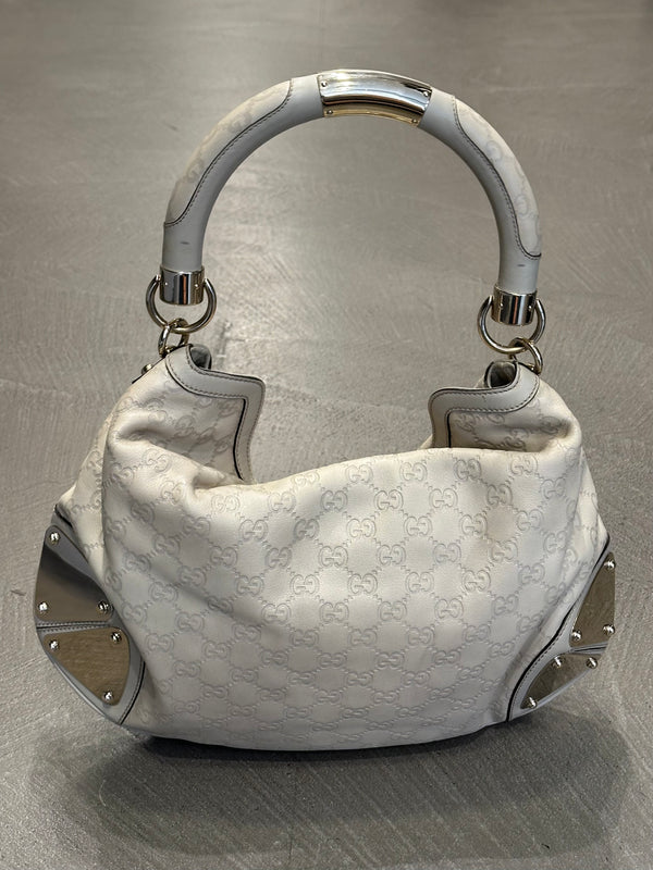 2007 Gucci monogram leather Indy bag