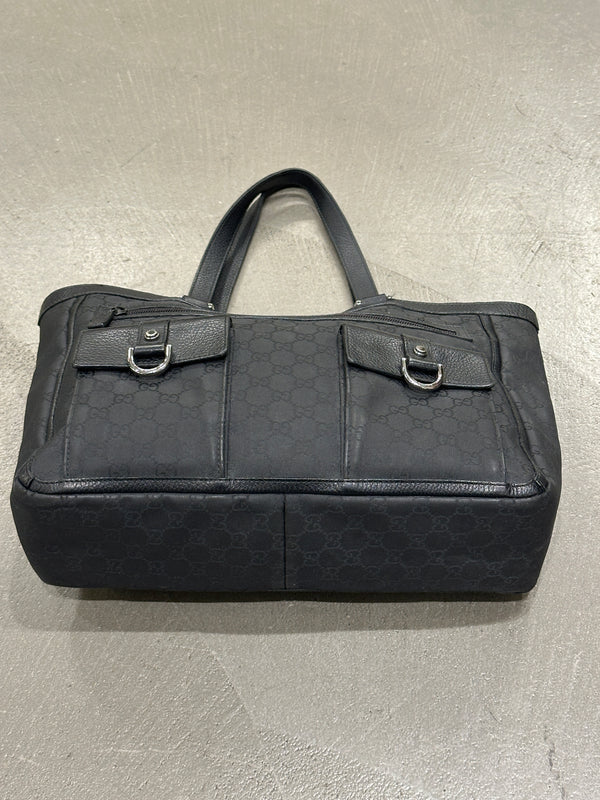2000s Gucci Monogram Canvas Tote bag