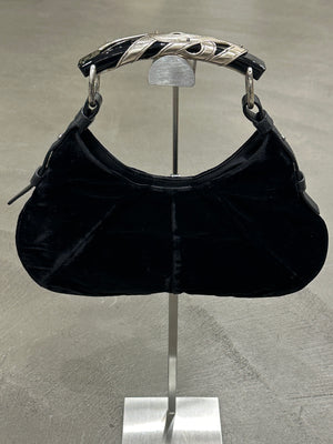 2002 Yves Saint Laurent Mombasa velvet bag