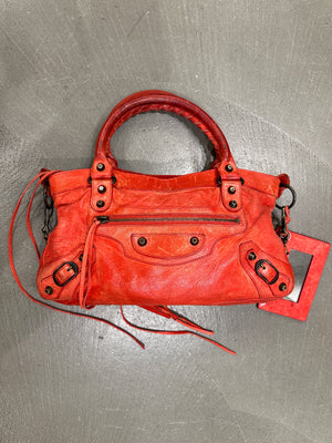 2000s Balenciaga First leather bag