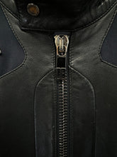 Load image into Gallery viewer, 2000s Dirk Bikkembergs paneled leather jacket
