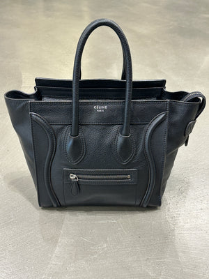 2010s Celine Micro Luggage tote bag
