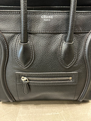 2010s Celine Micro Luggage tote bag