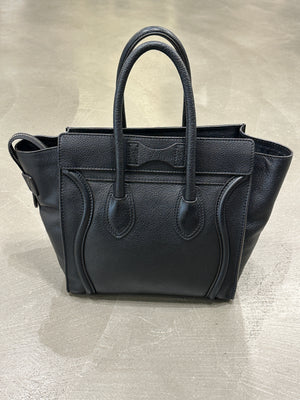 2010s Celine Micro Luggage tote bag