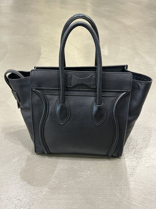 2010s Celine Micro Luggage tote bag