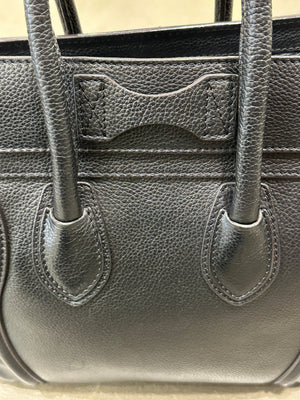 2010s Celine Micro Luggage tote bag