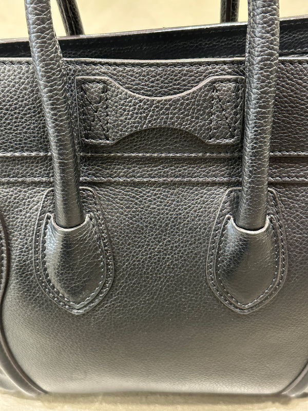 2010s Celine Micro Luggage tote bag