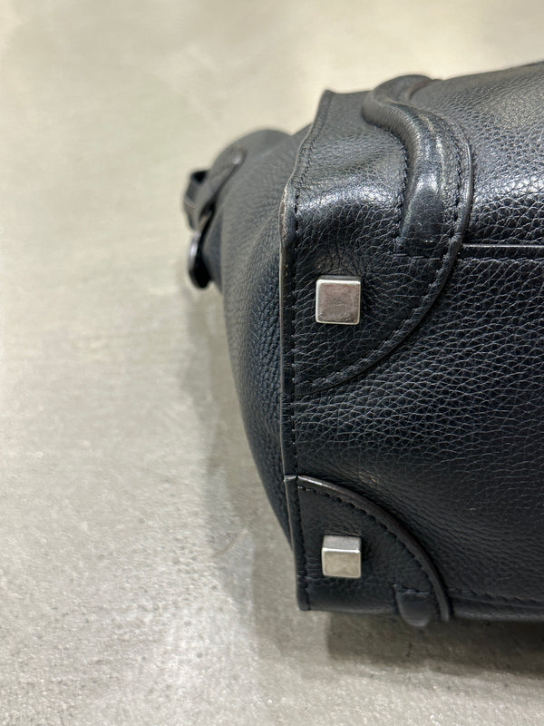 2010s Celine Micro Luggage tote bag