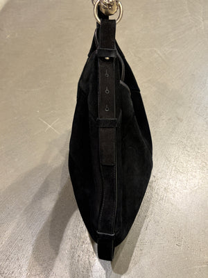 2002 Yves Saint Laurent Mombasa suede bag