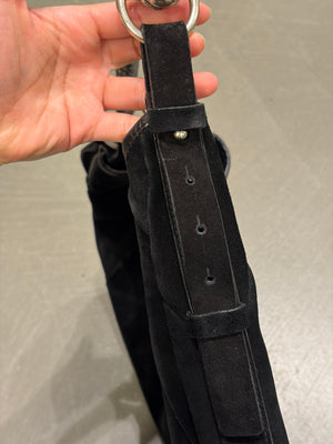 2002 Yves Saint Laurent Mombasa suede bag