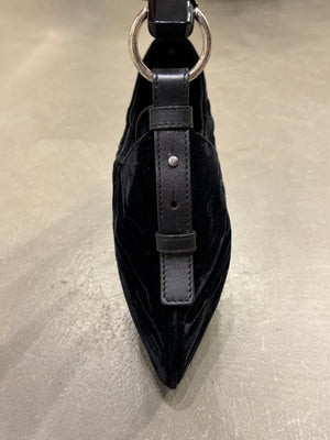 2002 Yves Saint Laurent Mombasa velvet bag
