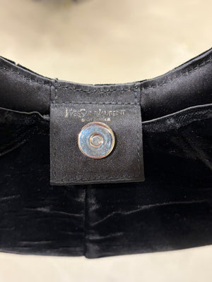 2002 Yves Saint Laurent Mombasa velvet bag