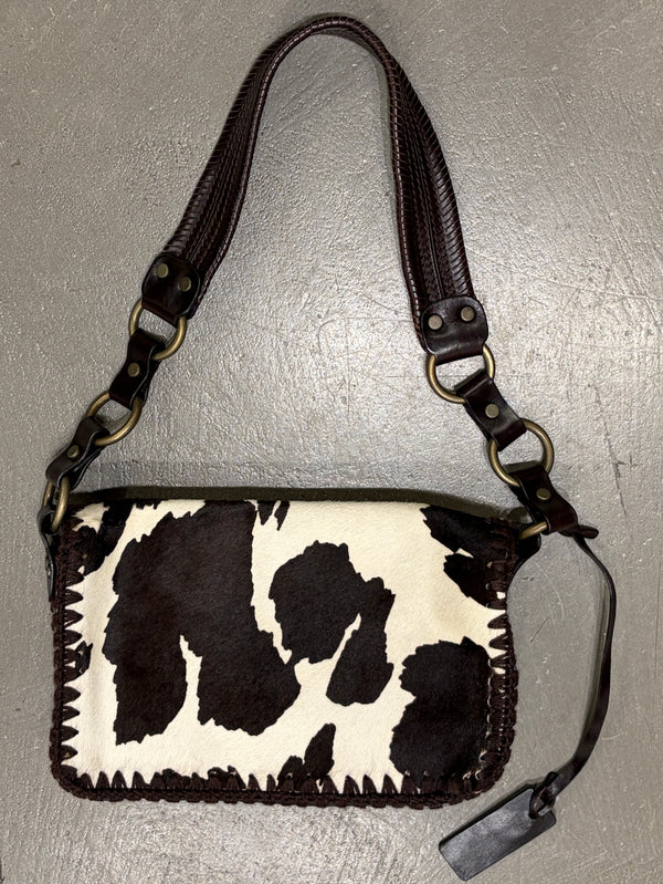 F/W2002 Dolce & Gabbana pony hair shoulder bag