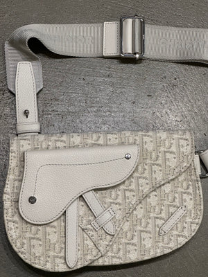 2021 Dior saddle messenger pouch in oblique jacquard