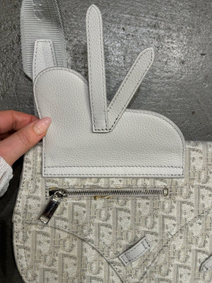 2021 Dior saddle messenger pouch in oblique jacquard