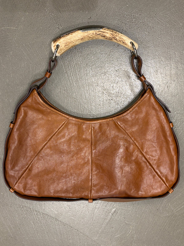 2002 Yves Saint Laurent Mombasa leather bag