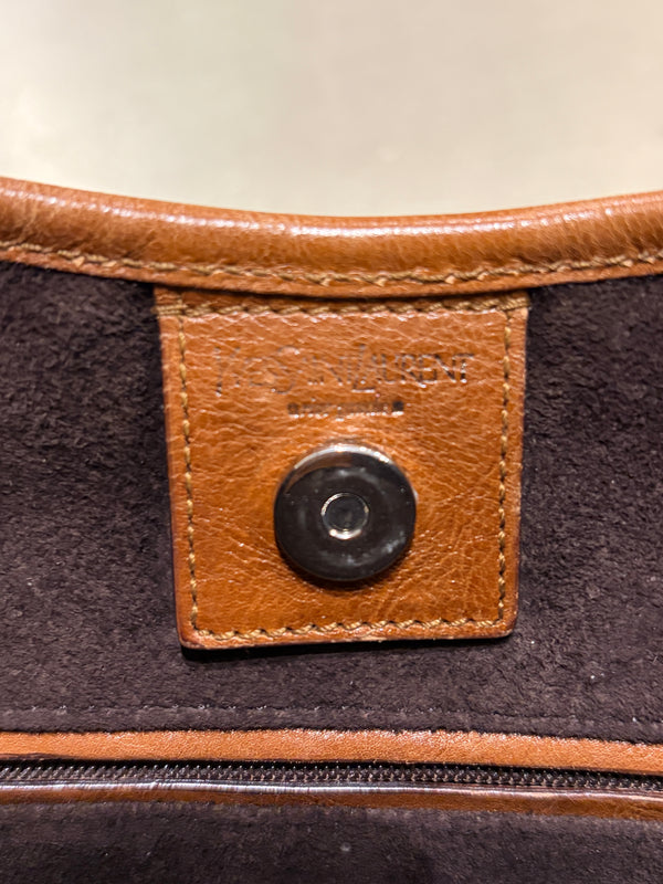 2002 Yves Saint Laurent Mombasa leather bag