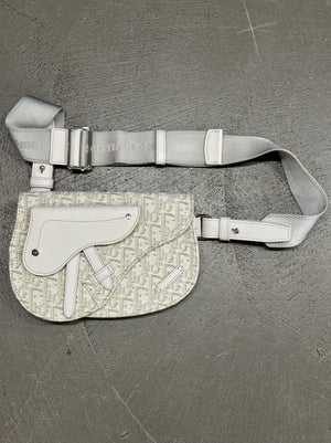 2021 Dior saddle messenger pouch in oblique jacquard