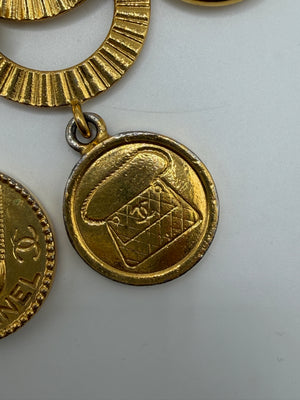 1980s Chanel coins charm bracelet