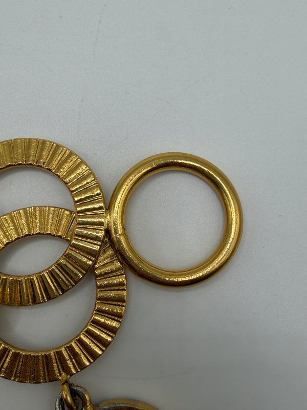 1980s Chanel coins charm bracelet