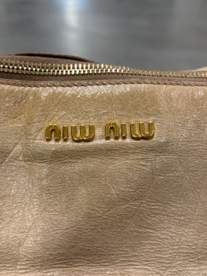 2000s Miu Miu leather Bow bag