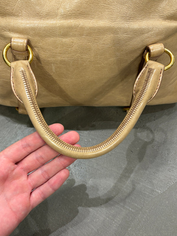 2000s Miu Miu leather Bow bag