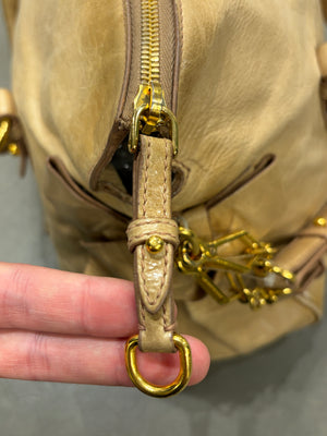 2000s Miu Miu leather Bow bag