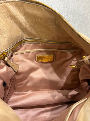 2000s Miu Miu leather Bow bag