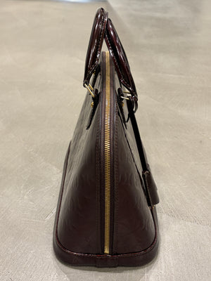 2012 Louis Vuitton vernis Alma bag
