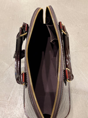 2012 Louis Vuitton vernis Alma bag