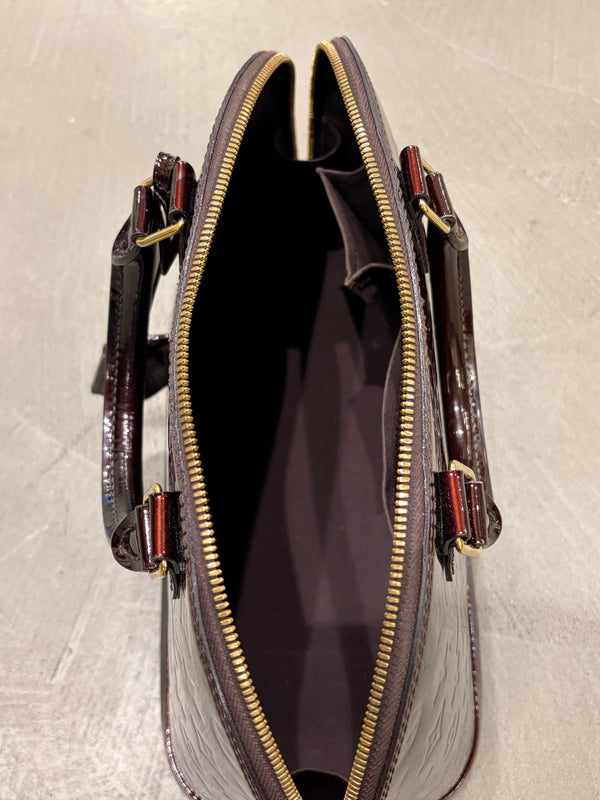 2012 Louis Vuitton vernis Alma bag