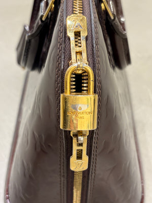2012 Louis Vuitton vernis Alma bag