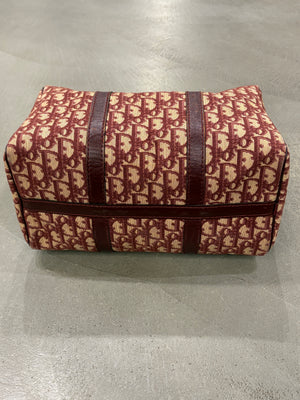 1980s Christian Dior Oblique Monogram boston bag