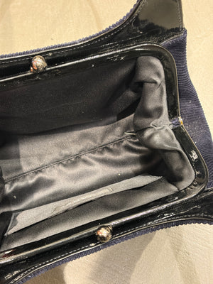 2000-20002 Chanel corduroy hobo bag